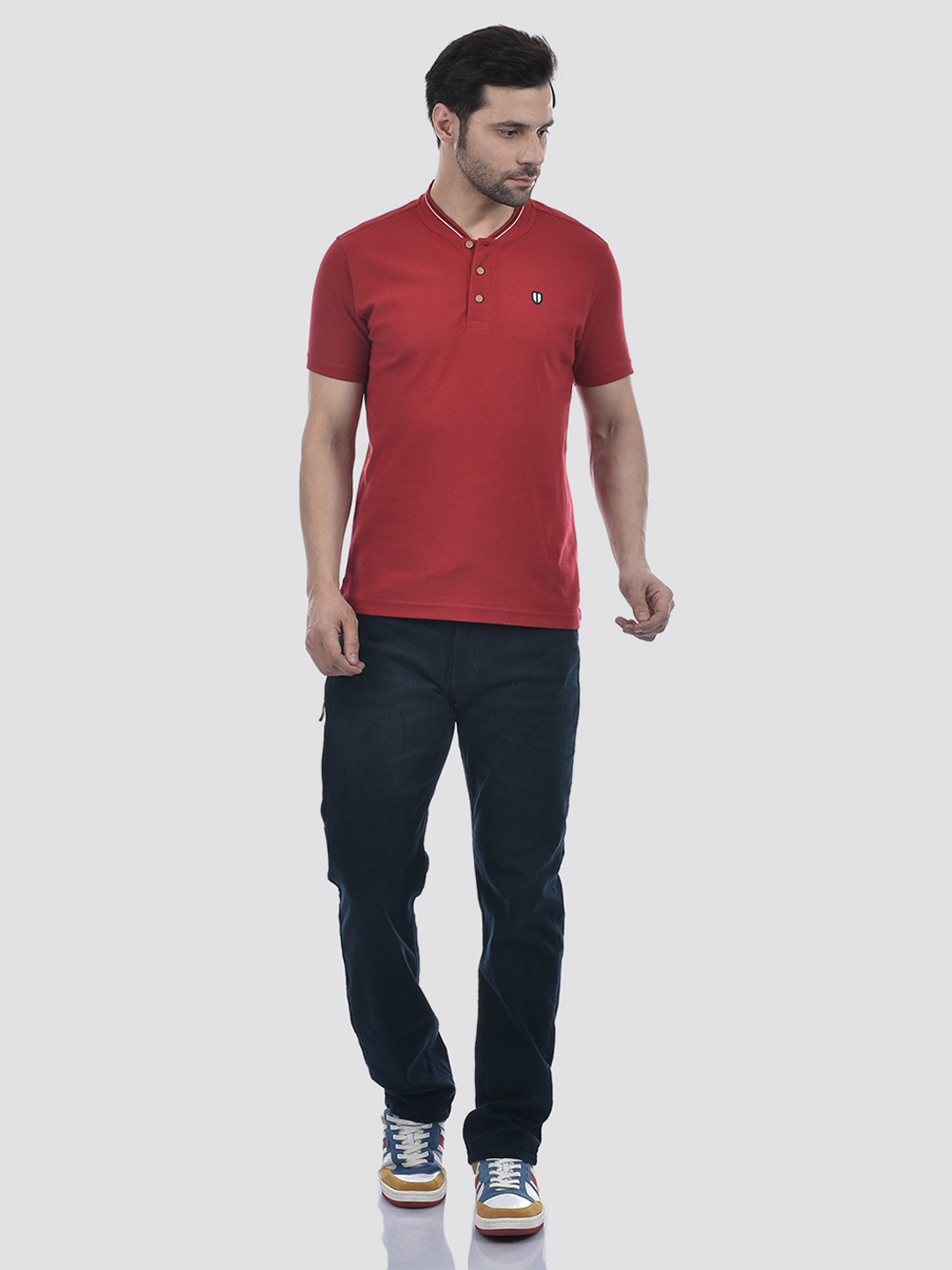 Numero Uno Men Dark Blue Regular Fit Sustainable Packable Jeans